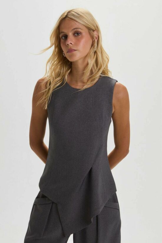 Imagem de Blusa Ursula Cinza Rock Le Blog